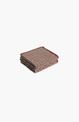 Baina Mudbrick + Cream Torrens Hand Towel
