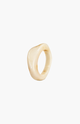 Mē The Label Beige Resin Bangle