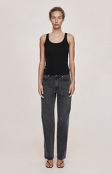 Marle Black Cashmere Blend Sena Singlet