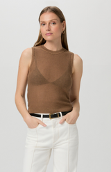 Paige Golden Wicker Minthara Tank