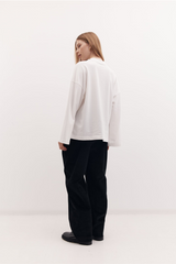 Harris Tapper White Gibson Long Sleeve T-Shirt