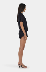 Hansen & Gretel Black Pellegrino Top