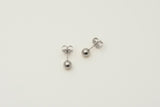 Charlotte Penman Sterling Silver Small Cupola Studs