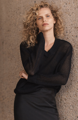 Morrison Black Emme Knit Pullover