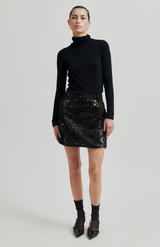 Second Female Black Flakes Skirt