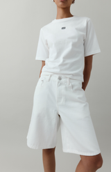 Rebe White Dillon Shorts