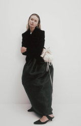 Harris Tapper Black Velvet Bardot Blazer