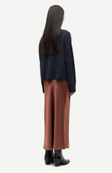 Samsøe Samsøe Tortoise Shell Saagneta Long Skirt