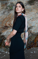 Good & Co Blush Heritage Triangle Scarf