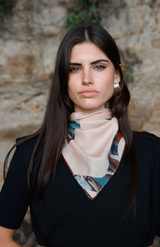 Good & Co Blush Heritage Triangle Scarf