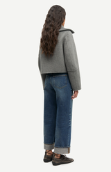 Samsøe Samsøe Gun Metal Mel. Sacleo Jacket