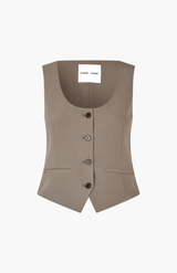 Samsøe Samsøe Dark Aluminum Salaney Vest