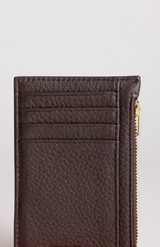 Yu Mei Molasses Deer Nappa Frank Cardholder