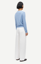 Samsøe Samsøe Blue Denim Mel. Saboston Cardigan