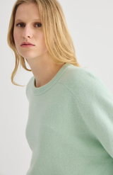 Laing Mint Cashmere Oversized Crewneck