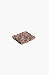 Baina Mudbrick + Cream Torrens Hand Towel