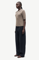 Samsoe Samsoe Lead Grey Mel Sanelly Polo
