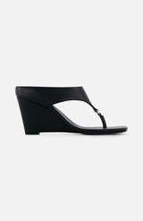 Rebe Black Yvie Wedge