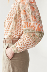 Maison Hotel Cream Vera Blouse