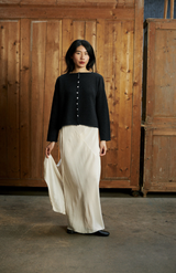 Francie Black Heirloom Cardigan