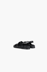 Deadly Ponies Black Triton Sandal