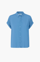 Samsøe Samsøe Blue Jasper Majan SS Shirt