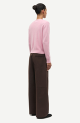 Samsoe Samsoe Bleached Mauve Saboston Cardigan