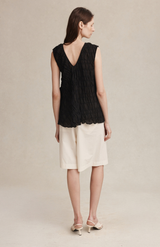 Marle Black Blanche Top