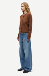 Samsøe Samsøe Potting Soil Saboston Cashmere Cardigan