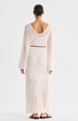 Morrison White Chiara Knit Dress