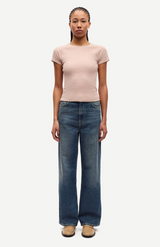 Samsøe Samsøe Cameo Rose Mel. Salinn T-Shirt