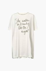 Rabens Saloner Chalk Oversize Tee
