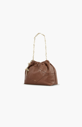Ba&sh Marron Mini June Tote