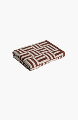 Baina Mudbrick + Cream Willis Pool Towel