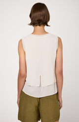 Transit Par-Such Sand Linen Tank