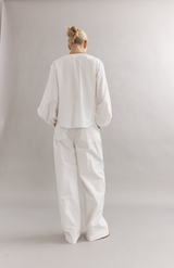 Caitlin Crisp White Jeanie Pant
