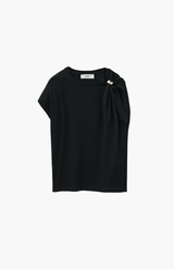 Ba&sh Noir Allia Tee
