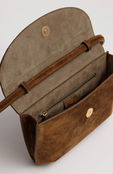 Yu Mei Cork Suede Keriana Clutch