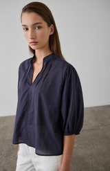Laing Navy Maddie Blouse