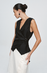 Marle Black Max Vest