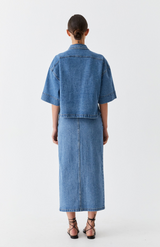 Morrison Blue Denim Flynn Shirt