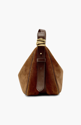 Brie Leon Chestnut Organica Hobo Bag