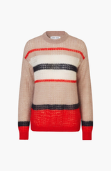 Samsøe Samsøe Greige St. Sarosalia Sweater
