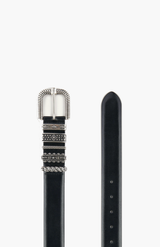 Ba&sh Noir Berkane Belt