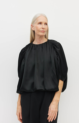 Juliette Hogan Gloss Black Una Top