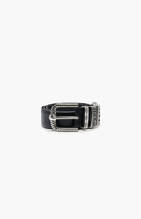 Ba&sh Noir Berkane Belt