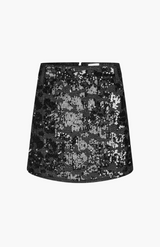 Second Female Black Flakes Skirt