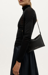 Deadly Ponies Black Minimese Crossbody Bag