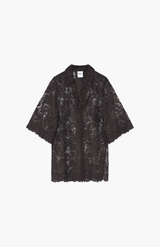 DAY Coffee Bean Prima Day Crochet Shirt