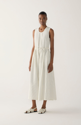 Foemina Basil Stripe Seersucker Cameron Dress